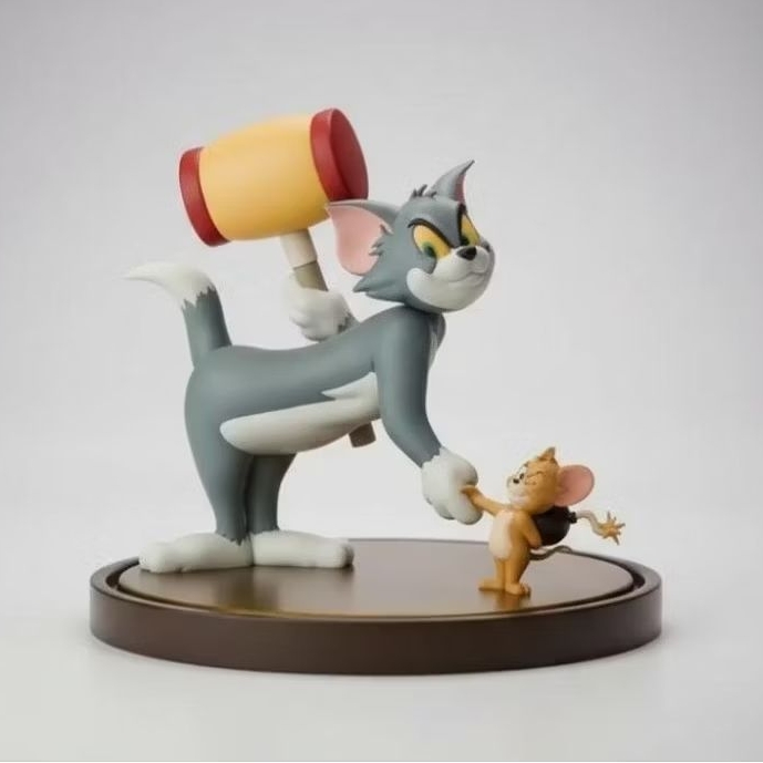 Tom e Jerry Action figure colecionável - Cartoon Network - desenho da infância - linha colecionador
