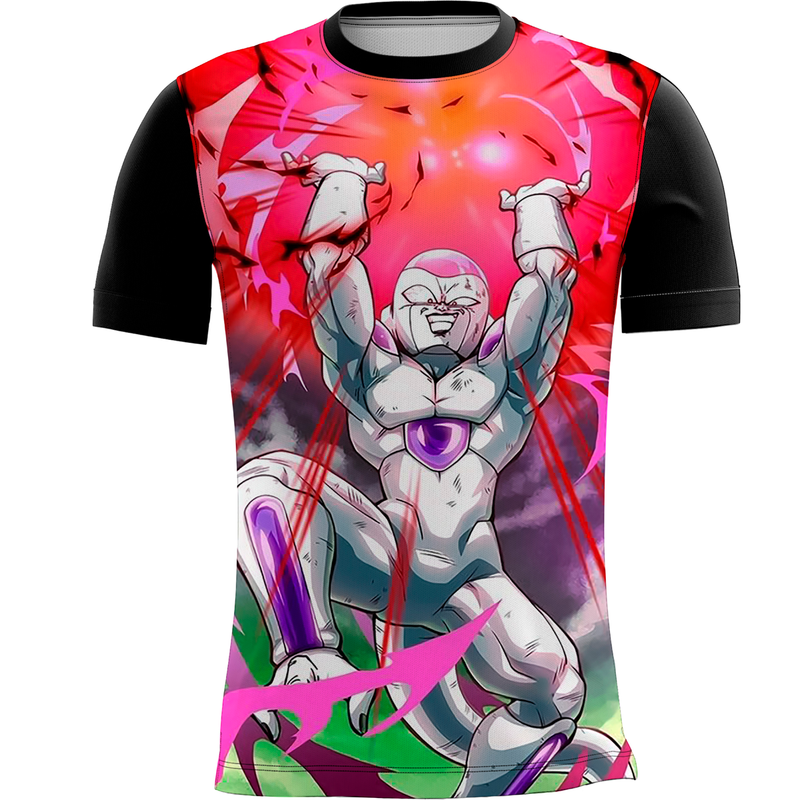 Camiseta Personalizada Estampa Digital Dragon Ball Freeza2_x000D_