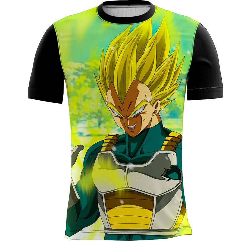 Camiseta Personalizada Estampa Digital Dragon Ball  7_x000D_
