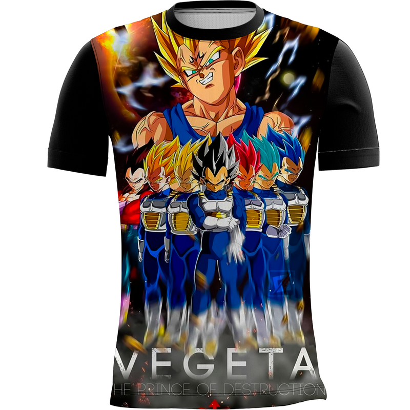 Camiseta Personalizada Estampa Digital Dragon Ball Super  20_x000D_