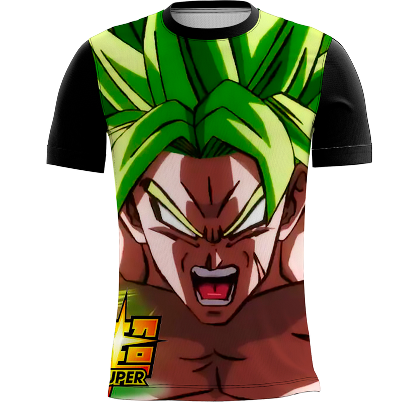 Camiseta Estampa Digital Dragon Ball Super Broly 10_x000D_