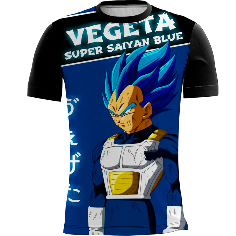 Camiseta Personalizada Estampa Digital Dragon Ball Super  4_x000D_