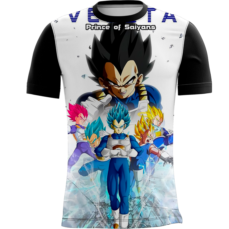 Camiseta Personalizada Estampa Digital Dragon Ball Super  43_x000D_