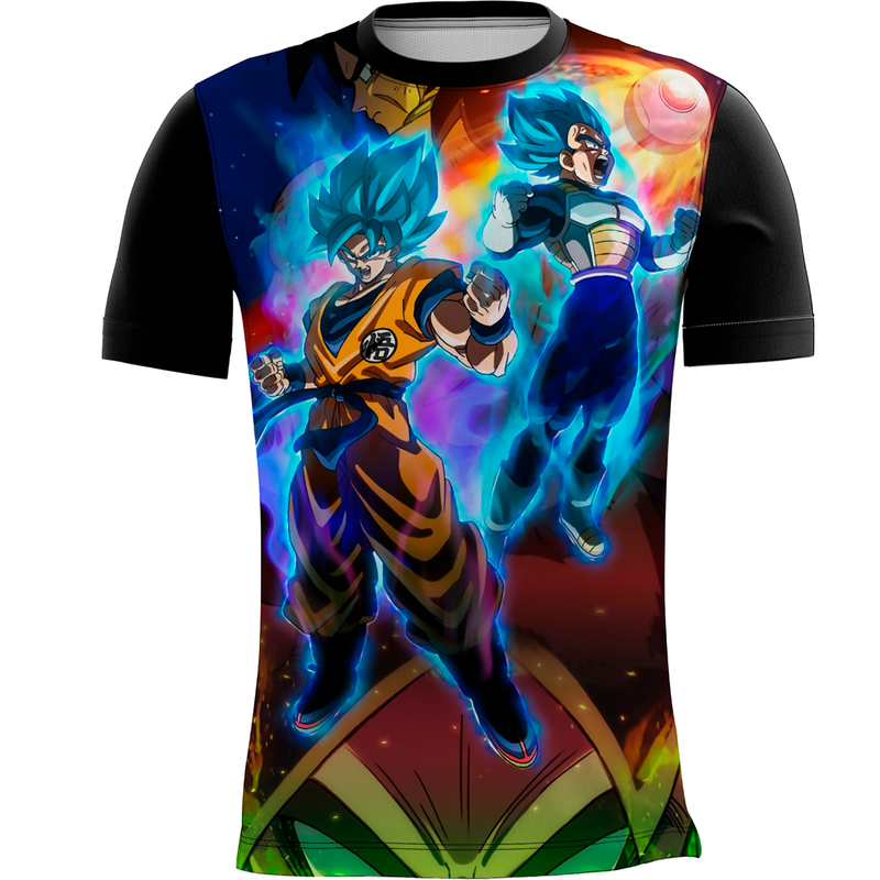 Camiseta Estampa Digital Dragon Ball Super Broly 1_x000D_