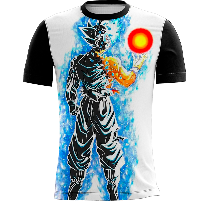 Camiseta Personalizada Estampa Digital Dragon Ball Super  9_x000D_
