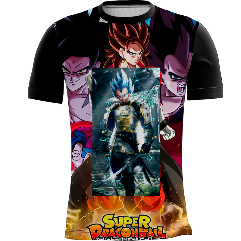 Camiseta Personalizada Estampa Digital Dragon Ball Super  28_x000D_