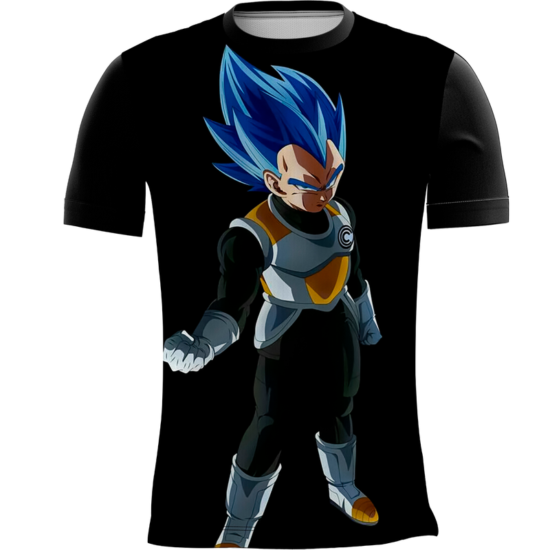 Camiseta Personalizada Estampa Digital Dragon Ball  8_x000D_