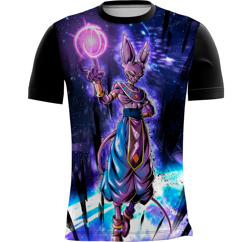 Camiseta Personalizada Estampa Digital Dragon Ball  4_x000D_