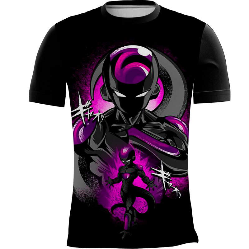 Camiseta Personalizada Estampa Digital Dragon Ball Freeza5_x000D_
