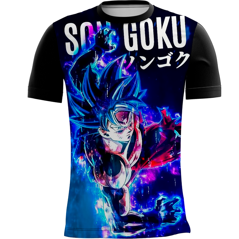 Camiseta Personalizada Estampa Digital Dragon Ball Super  25_x000D_
