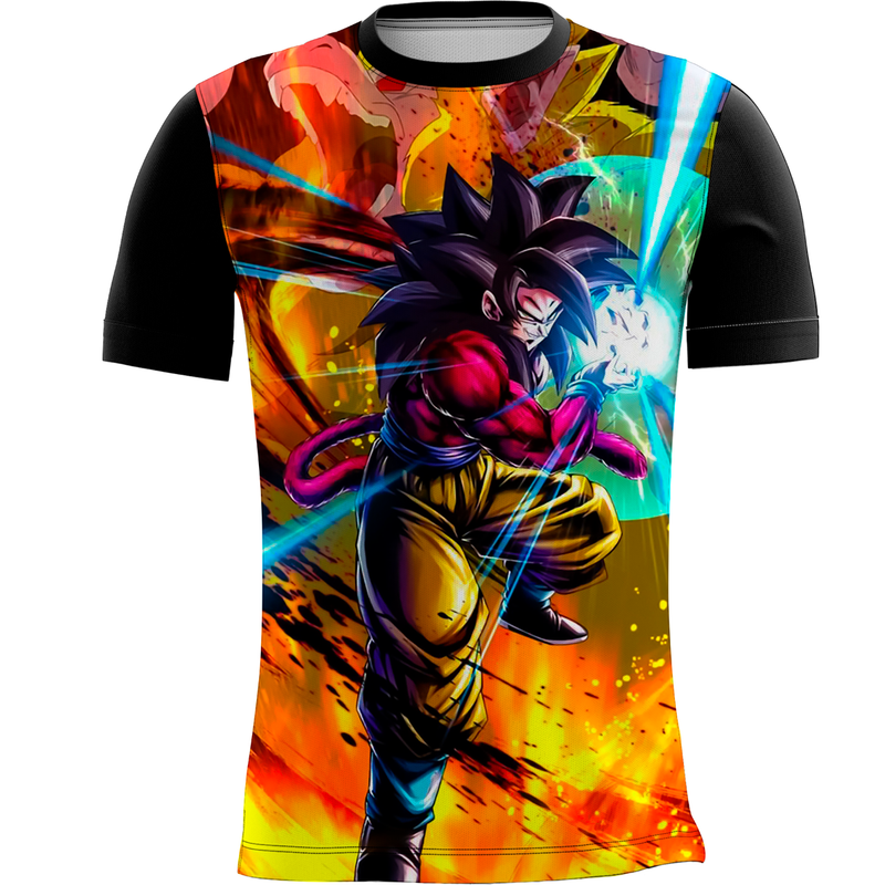 Camiseta Personalizada Estampa Digital Dragon Ball Super  18_x000D_