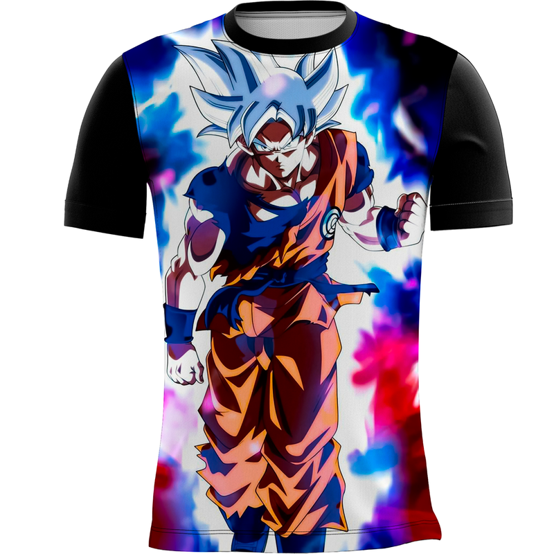Camiseta Personalizada Estampa Digital Dragon Ball Super  3_x000D_
