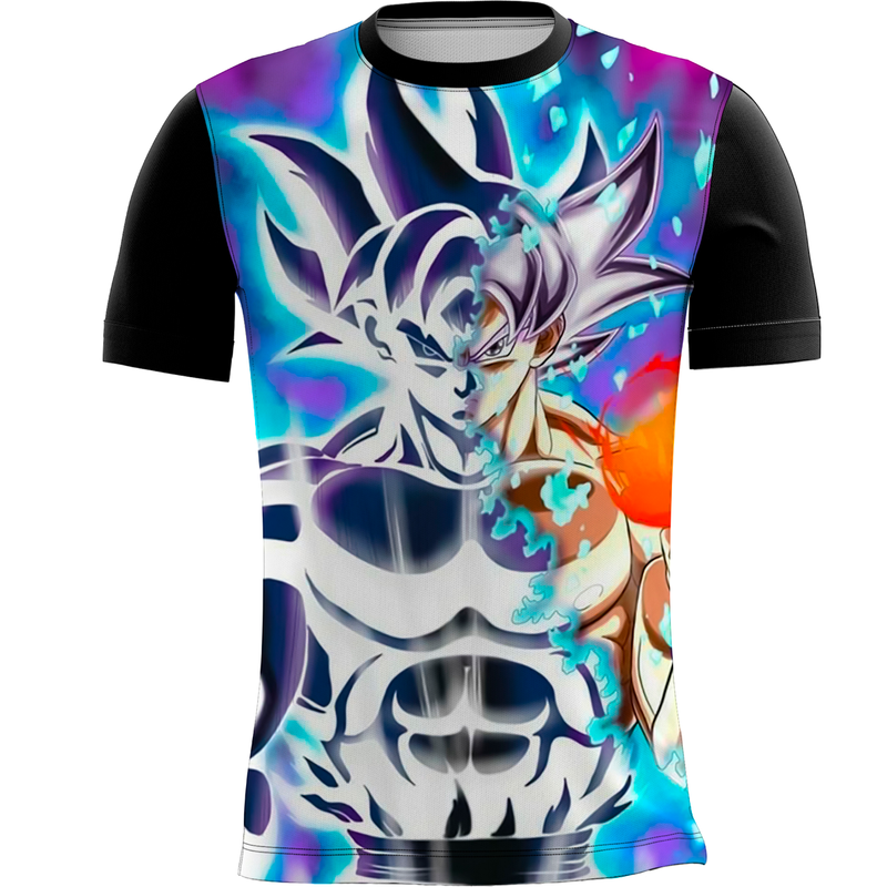 Camiseta Personalizada Estampa Digital Dragon Ball Super  16_x000D_