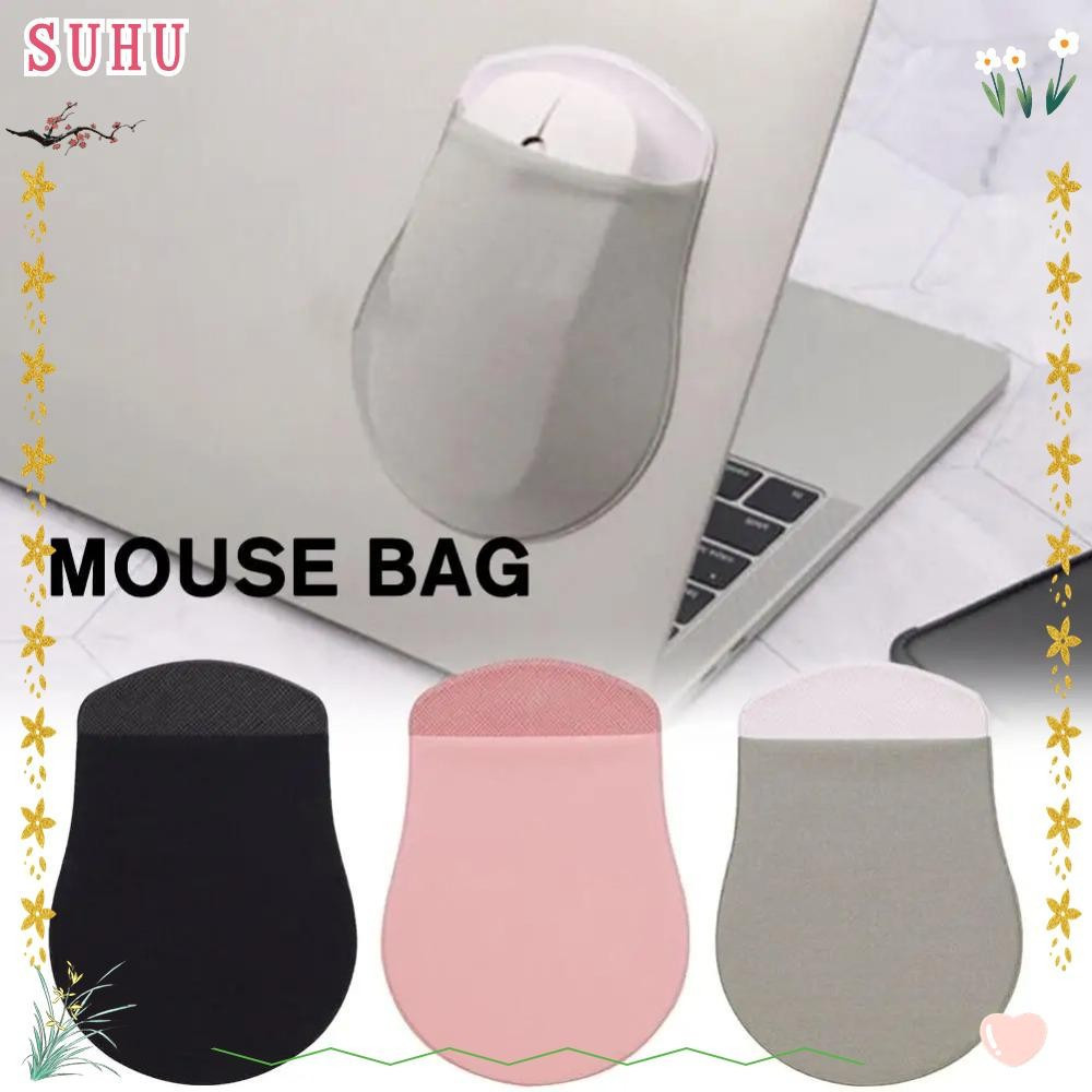 Capa Para Mouse SUHU , Suporte Autoadesivo Durável Laptop , Bolsa De Armazenamento Universal Portátil