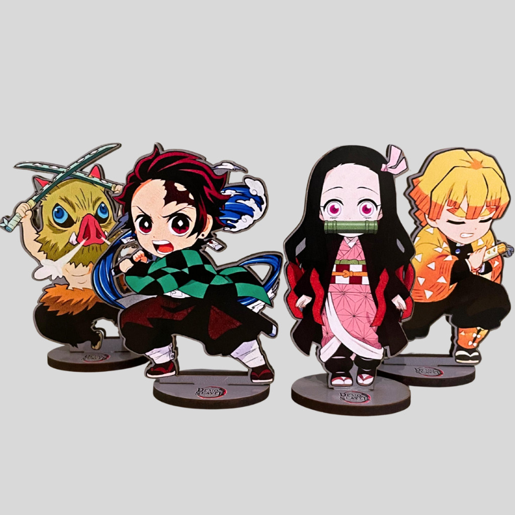 Totem Kimetsu no Yaiba/Demon Slayer - Tanjirou, Nezuko, Zenitsu, Inosuke, Tomioka