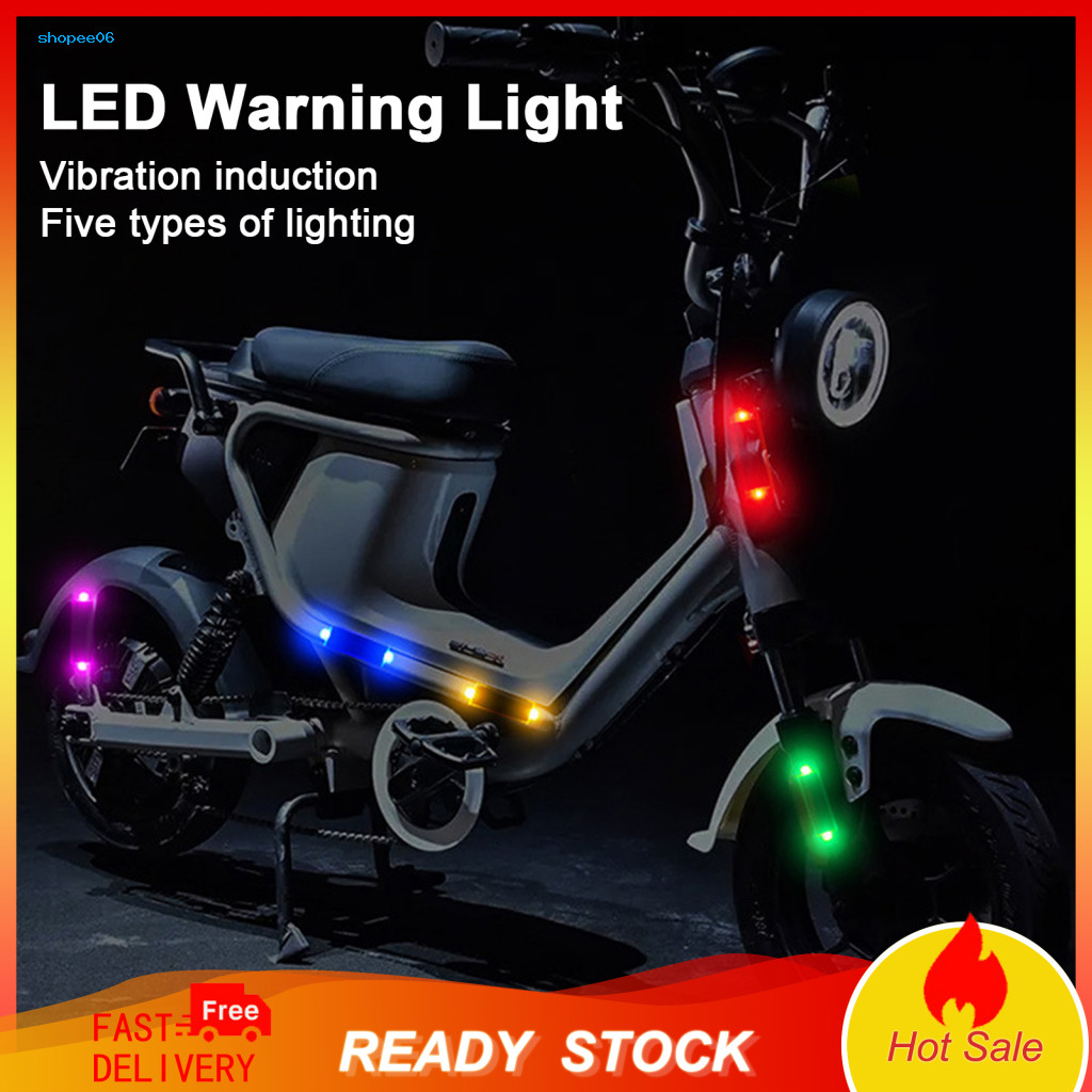 Solar Warning Light Compact Powered Led Boat Super Bright Waterproof Night Safety Lamp Automatic Charging Bike Tail for