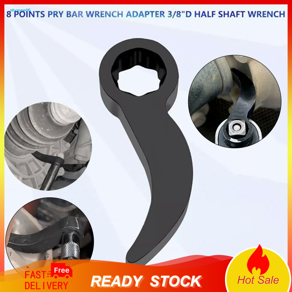 Half-shaft Removal Tool Compact Adapter Head Heavy Duty 3/8 Drive Ratchet Wrench Pry Bar for Automotive Repair – Durab