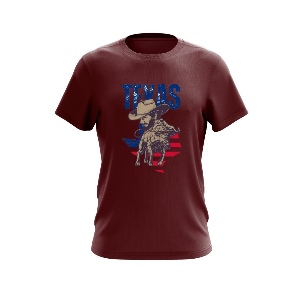 CAMISETA MASCULINA FEMININA UNISEX COUNTRY COWBOY RODEIO ESTAMPA TEXAS COWBOY DUTTON RANCH Promoção