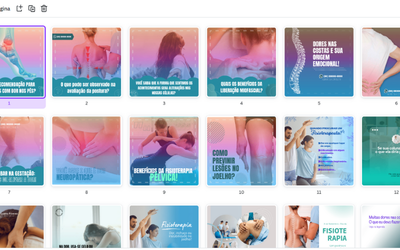 PACK DE ARTES FISIOTERAPIA