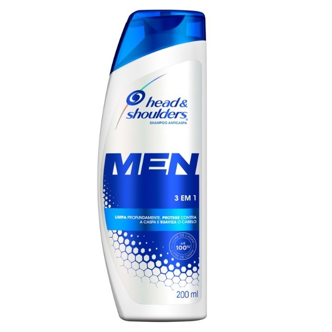 Shampoo Head  Shoulders Men 3 Em 1 200 ml