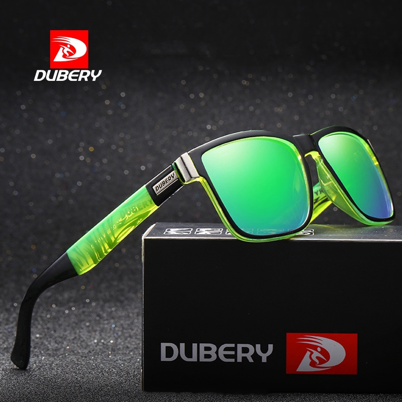 DUBERY Brand Original Polarized Men UV400 Sunglasses Male Shades Designer Outdoor Glasses Fashion Sport Sunglasses