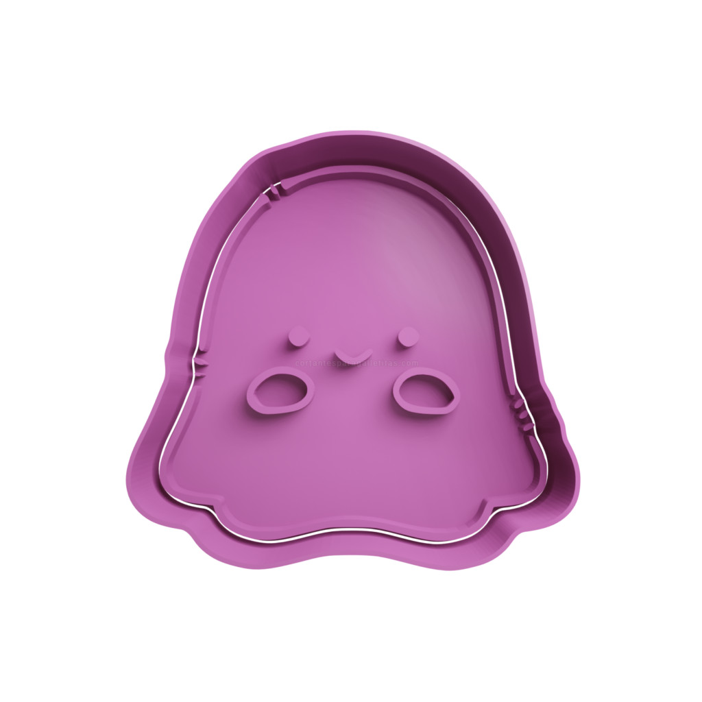 Cortador De Biscoito Fantasma Cute - halloween