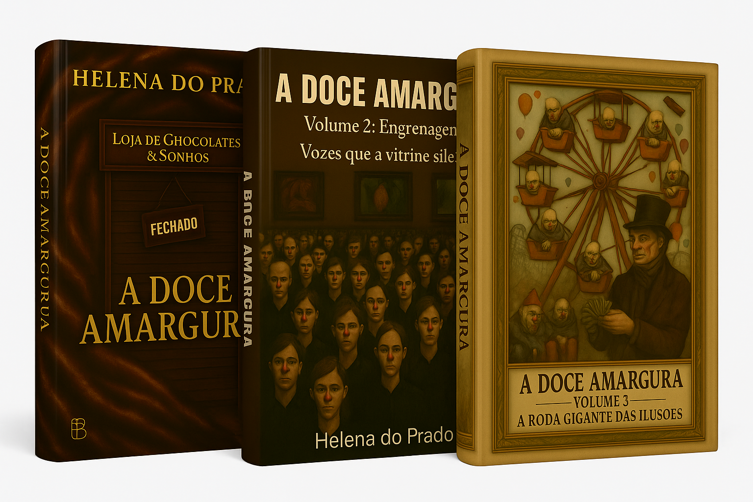A Doce Amargura - Obra Completa - Volume 1 , 2 e 3 !