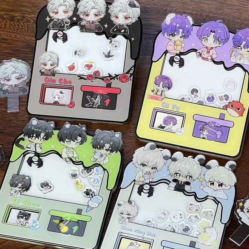 Shake Game Cartoon Love and Deepspace Desk Plate Modelos Xavier Zayne Rafayel ralayo Sylus Qin Che Shen Xinghui Li Qi Yu