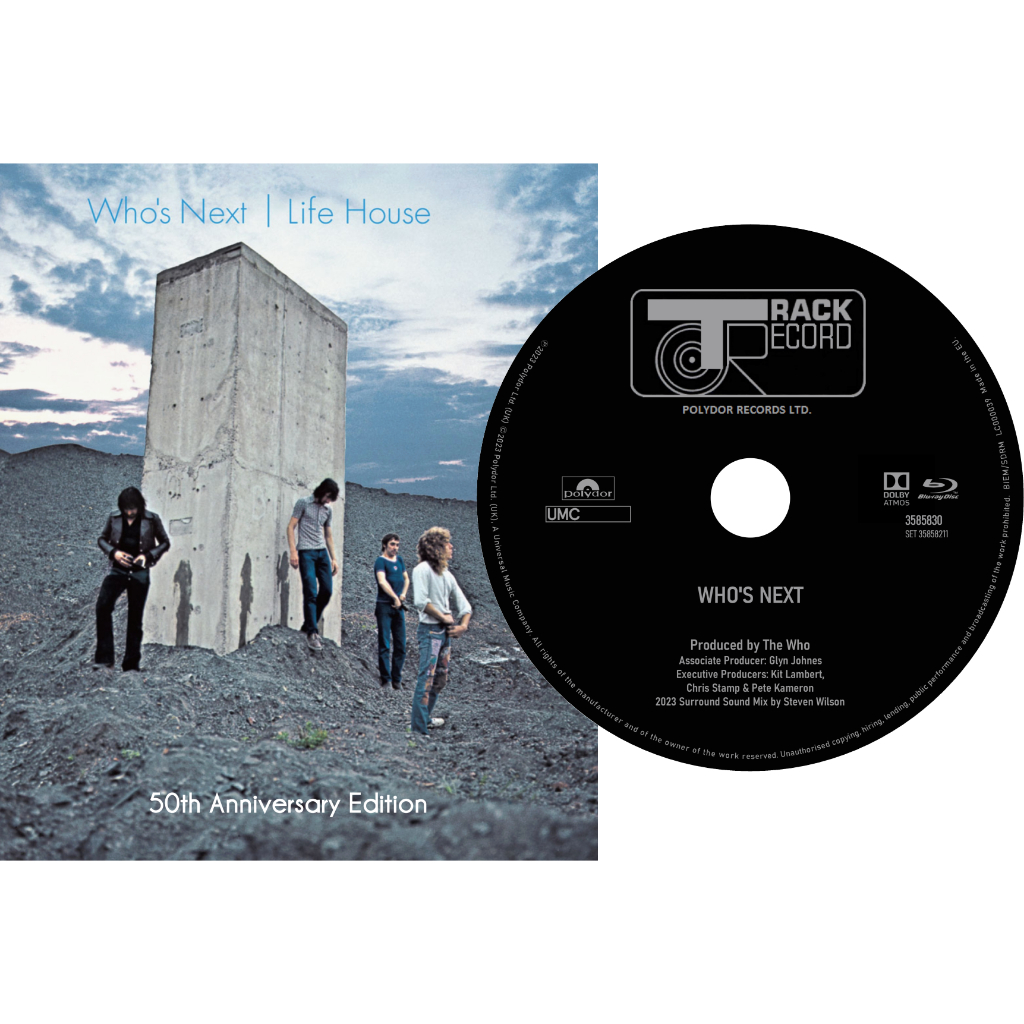 Blu-ray Audio THE WHO - Who's Next | Life House - 50th Anniversary Edition - Dolby ATMOS - Steven Wilson