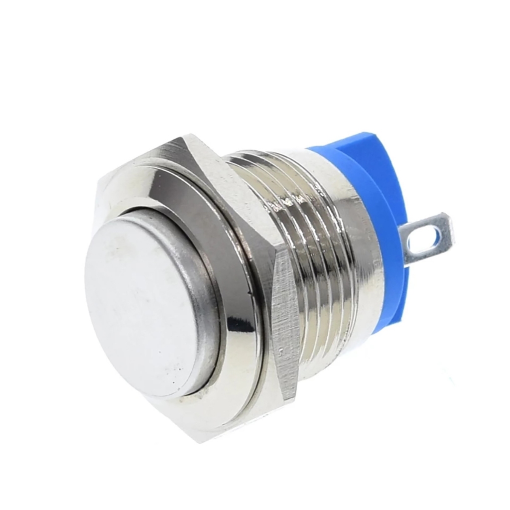 Interruptor push button a prova dagua 16mm