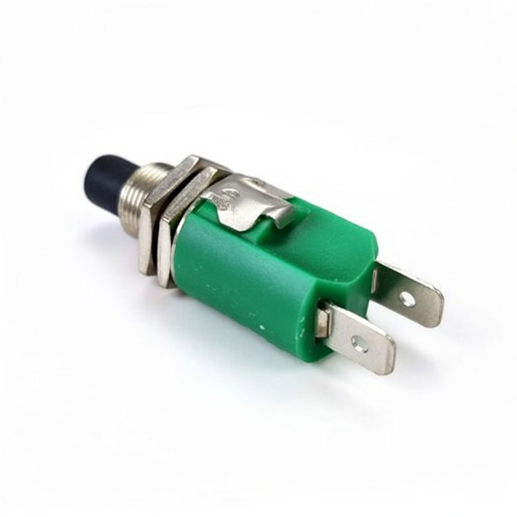 interruptor botão partida push botton verde siste aberto 10a sem parafuso Conexão Segura