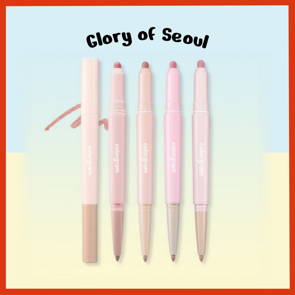 COLORGRAM All In One Over-Lip Maker  * 0,2g) | 5 Cores , Acabamento Fosco , Lábios Maiores E Cheios , Efeito Plumping , Textura Lisa Cremosa, (0,5g