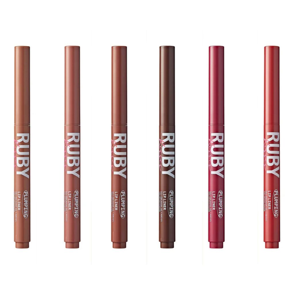 Lapiseira Labial Volume Big e Full Lápis Lip Liner Plumping Ruby Kisses RK