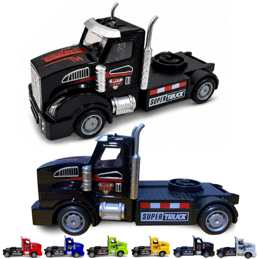 Miniatura Caminhão Super Truck V10 Colecionável Metal