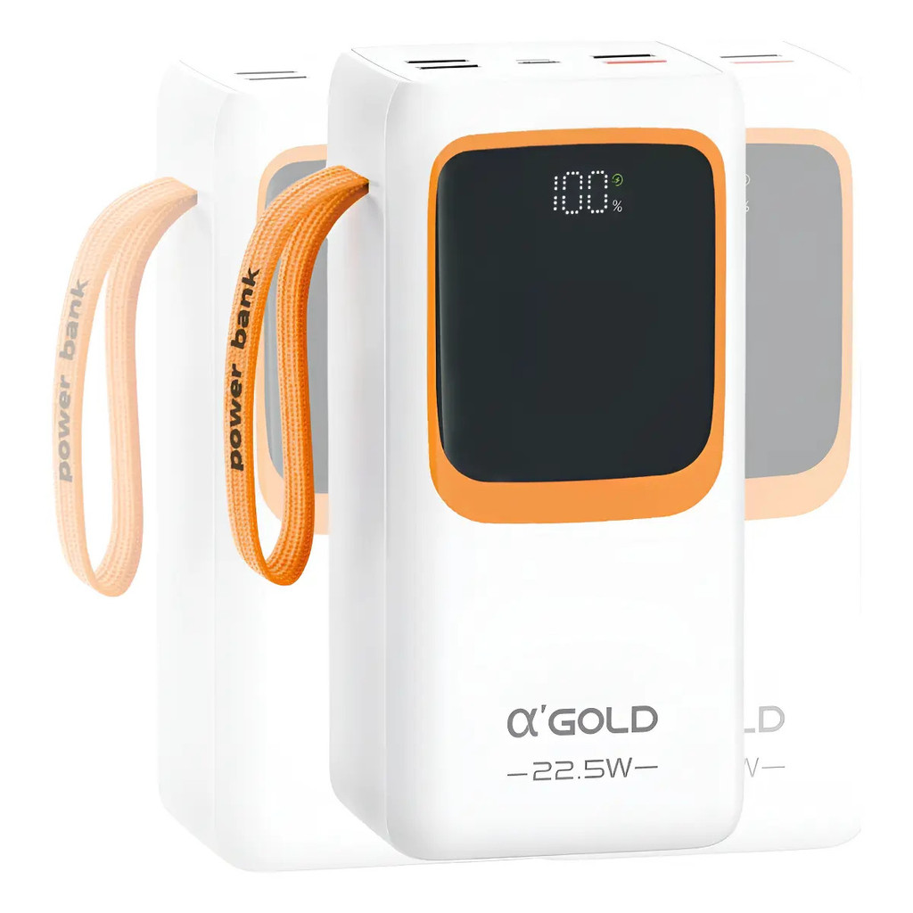 Carregador Power Bank 50000 Mah Portátil Turbo Rápido 22.5w