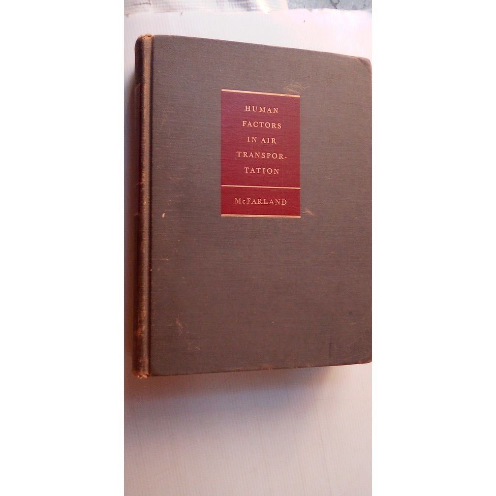livro - Human Factors In Air Transportation - Ross A Mcfarland