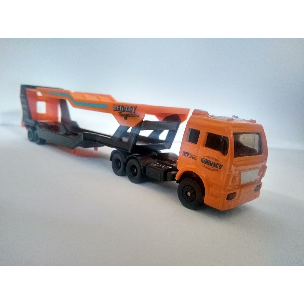 Miniatura Caminhão Legacy Transportation Laranja