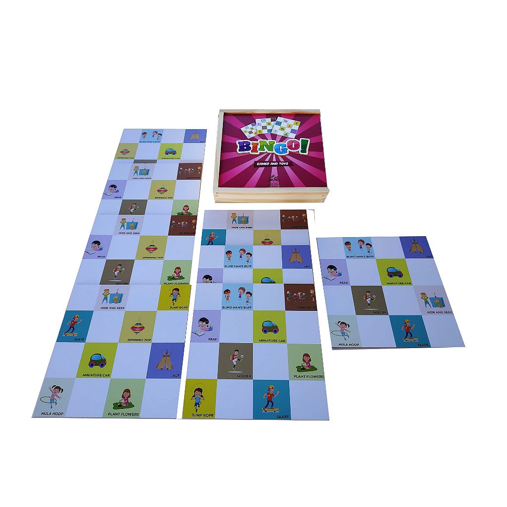 Bingo Meios de Transportes em ingles - Transportation - JOTTPLAY
