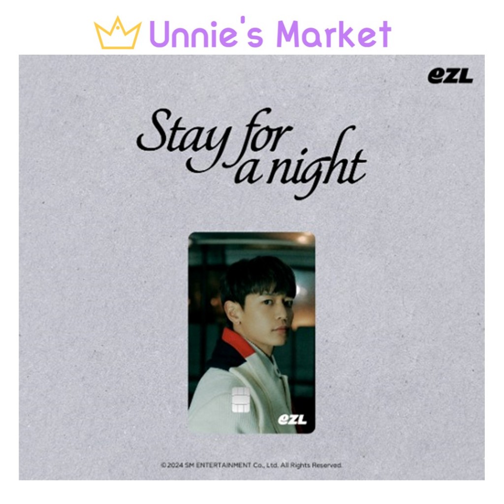 MINHO(SHINee) Stay for a night ELZ Transportation Card (Photocard)