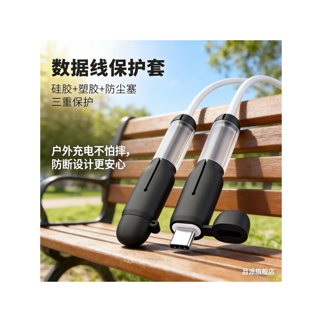 Capa protetora de cabo de dados adequada para Apple 17iPhone Huawei vivo Xiaomi promax16 Glory ipad2023 Dispositivo de m
