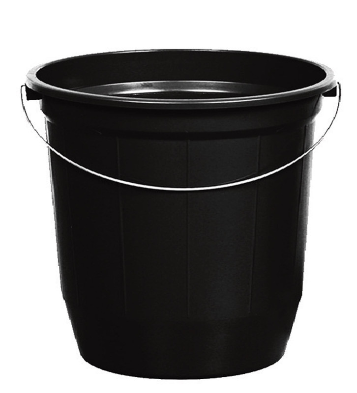 BALDE 20L ALCA METAL PRETO