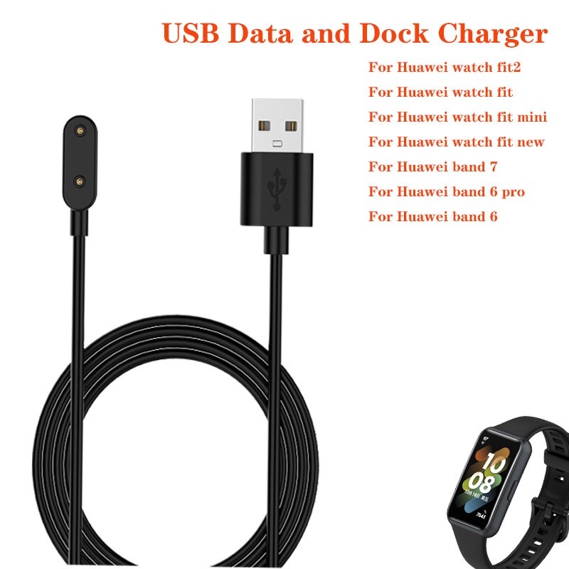 Para Huawei Band 9 8 7 6 Dados Pro USB E Carregador