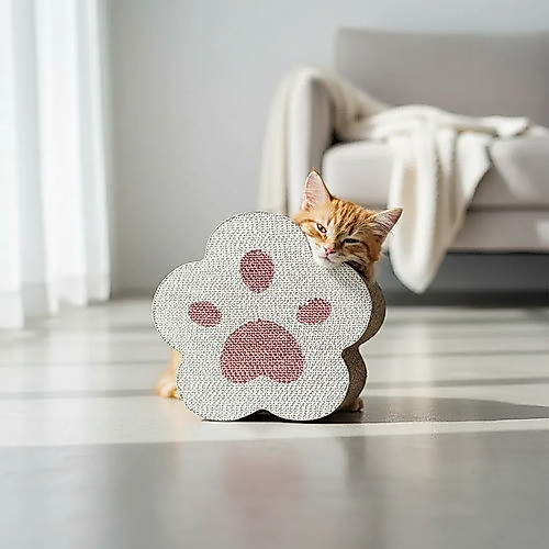 ARRANHADOR PARA GATOS PAPELÃO UP4YOU PINK PATINHA BRINQUEDO