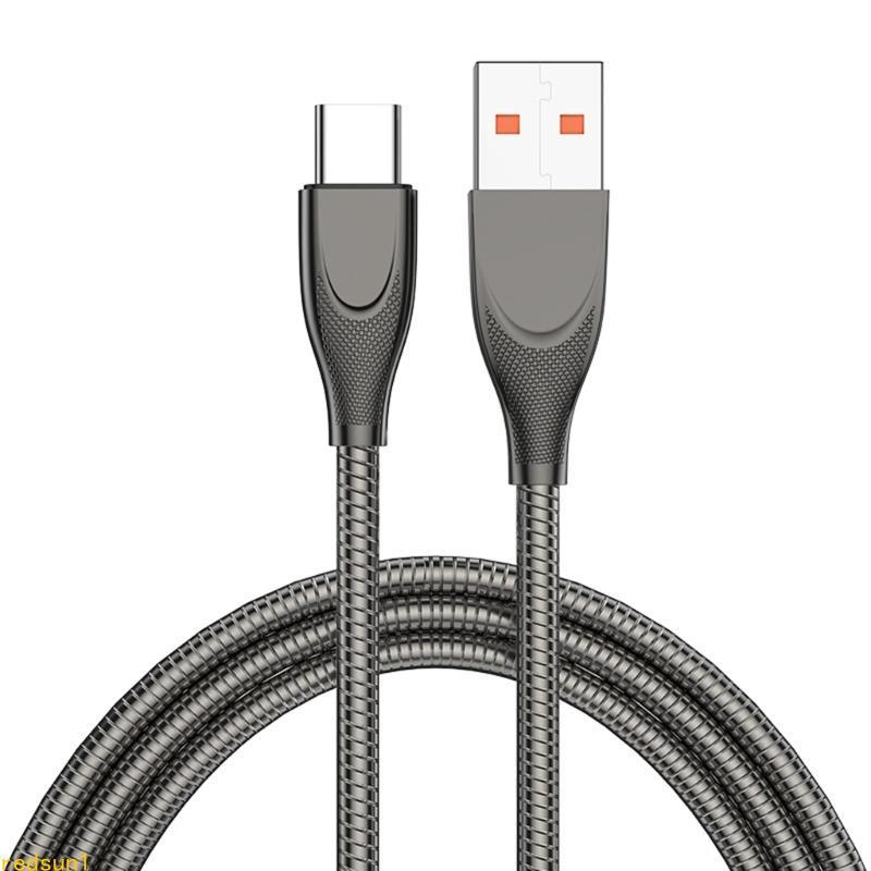 red1 Metal Trançado 65W USB Para Tipo C Carregamento Rápido Entrega Energia