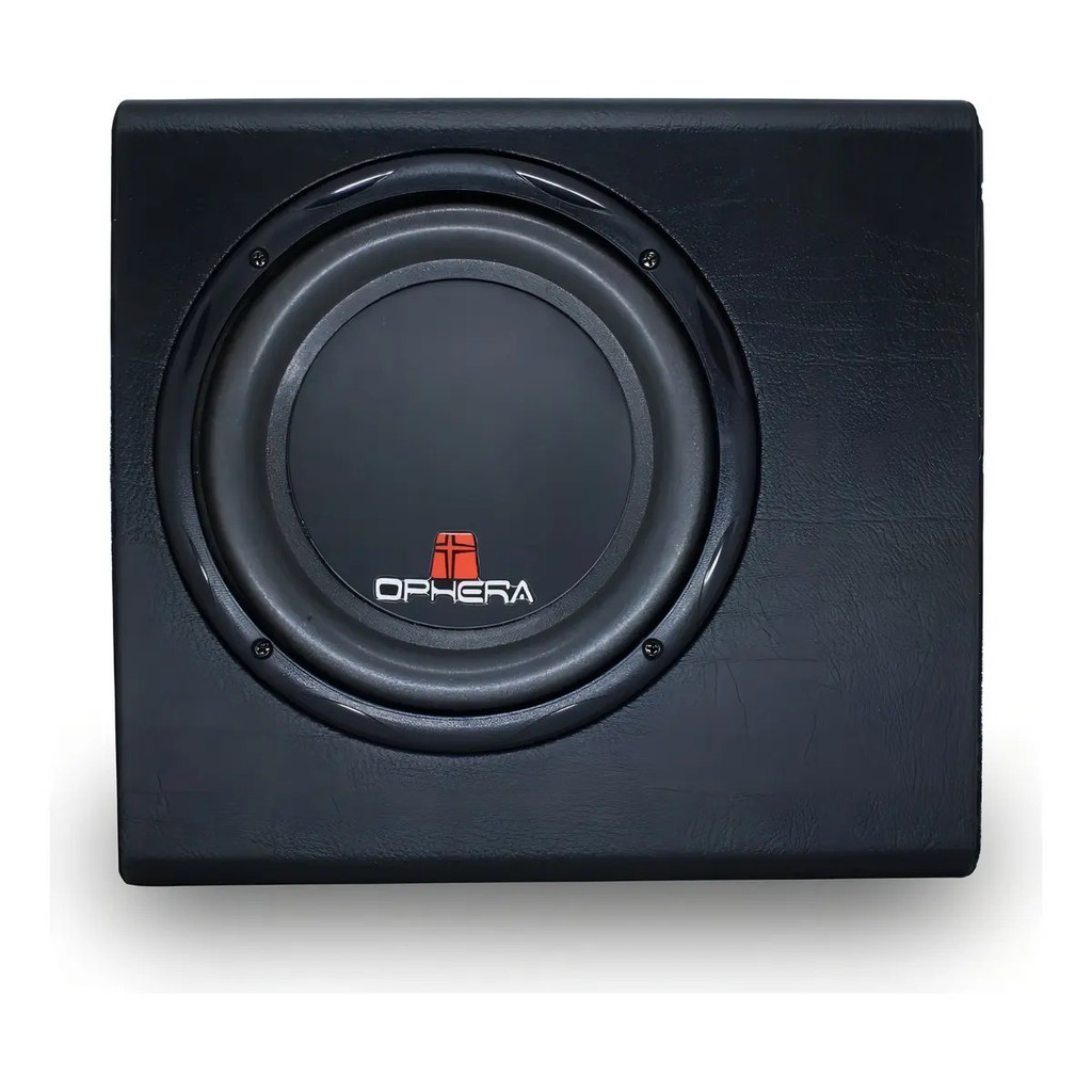 Caixa Amplificada Mini Slim Ophera Sub 8 200W Rms  Cor Preto