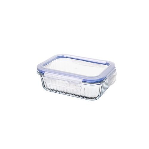 Pote Hermético Retangular com Tampa Stripes 640ml