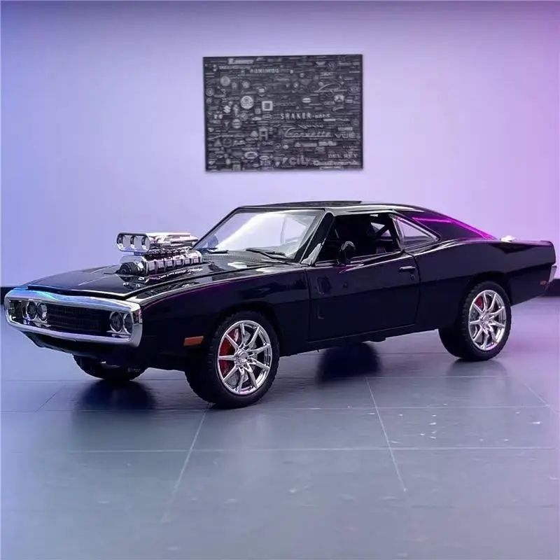 Miniatura Dodge Charger 1970 1:24 American Super Muscle Colecionável