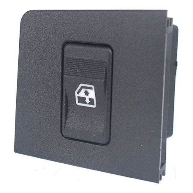 Botao Interruptor Vidro Eletrico Simples Uno Led Verde