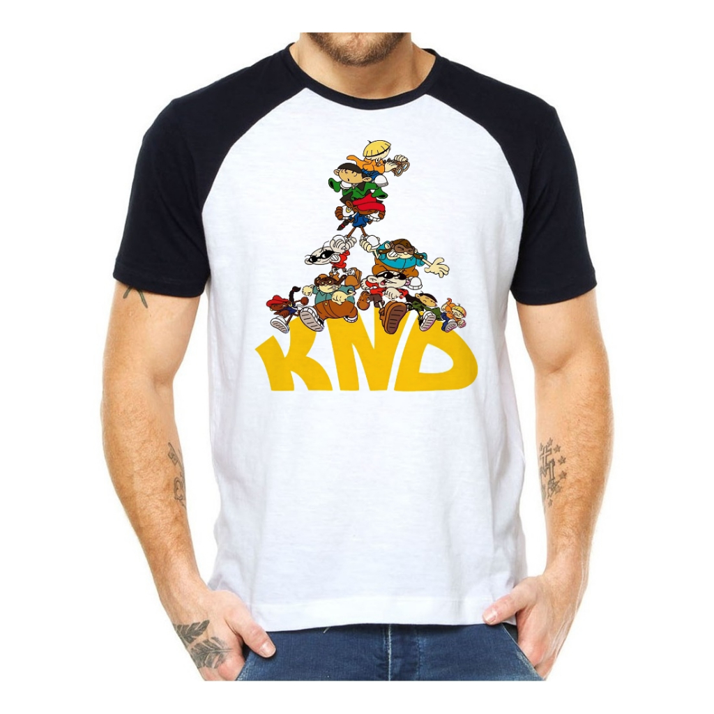 Camiseta Knd A Turma Do Bairro Kids Next Door Desenho Anime