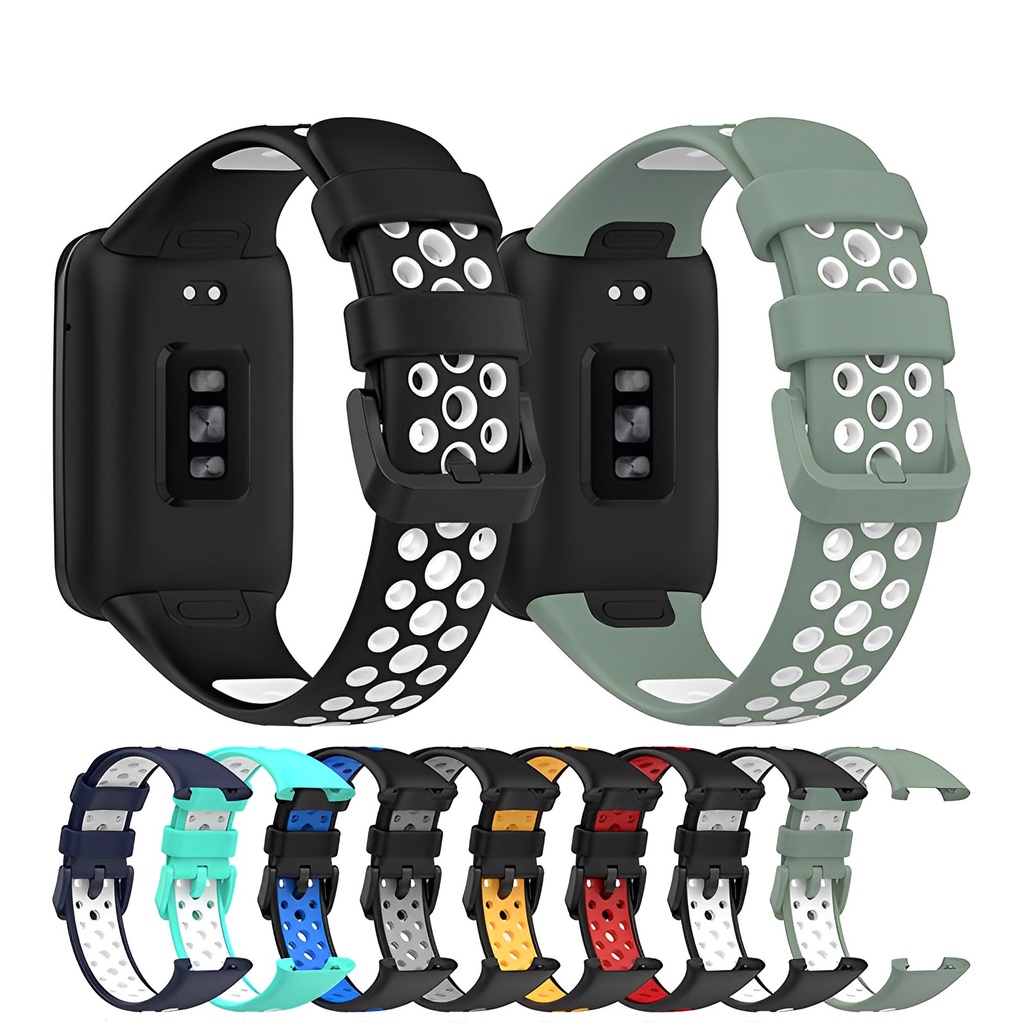 Pulseira para Mi Band 7 Pro + 2 Películas Kit de 3 e 5 Unidades Pulseiras para Smartwatches Xiaomi Smart Band 7 Pro